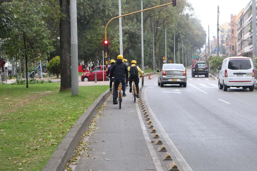 Bogotá: Shared Bike Tour - Parkway’s trees and the Santamaría Bullring
