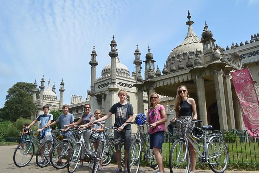 Brighton City Bike Tour - The Royal Pavilion and Brighton’s flamboyant center