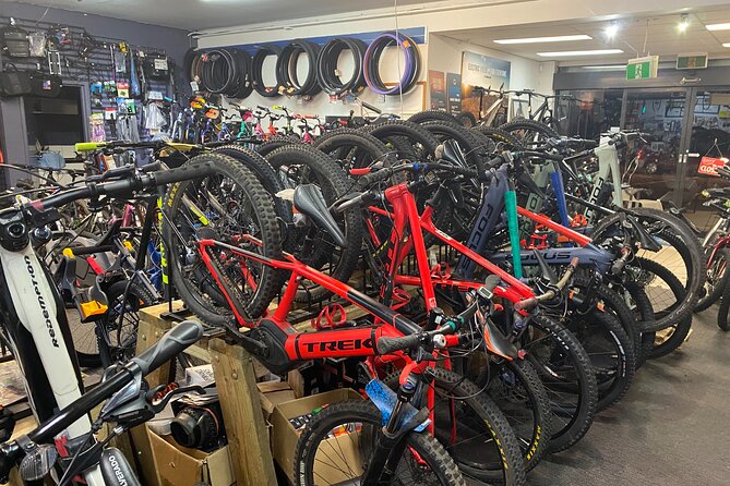 Brisbane Electric Mountain Bike Experience Tour - Free photos and the end-of-ride debrief
