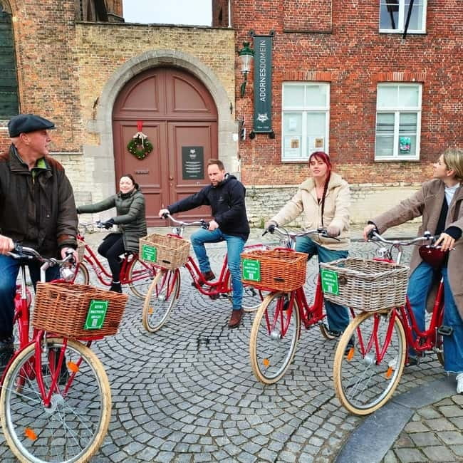 Bruges: Guided Retro Bike Tour of Highlights and Hidden Gems - Windmills, the old city edge, and Sint-Anna