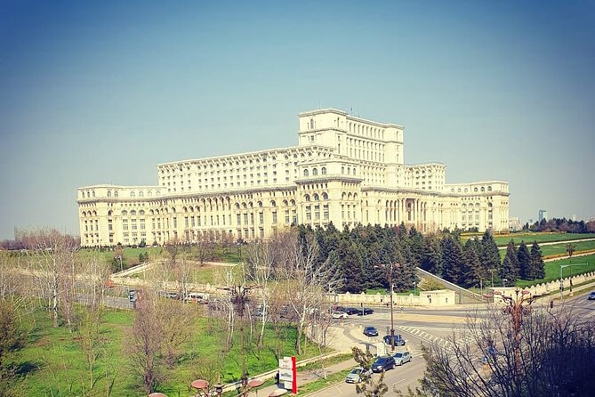 Bucharest: Communist Bike Tour - The first Romanian parliament and the early communist attack