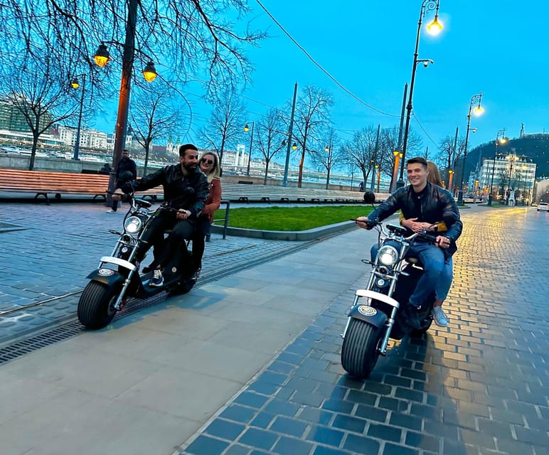 Budapest: Monster Bike Roller Guided City Tour - Crossing Elizabeth Bridge toward Buda