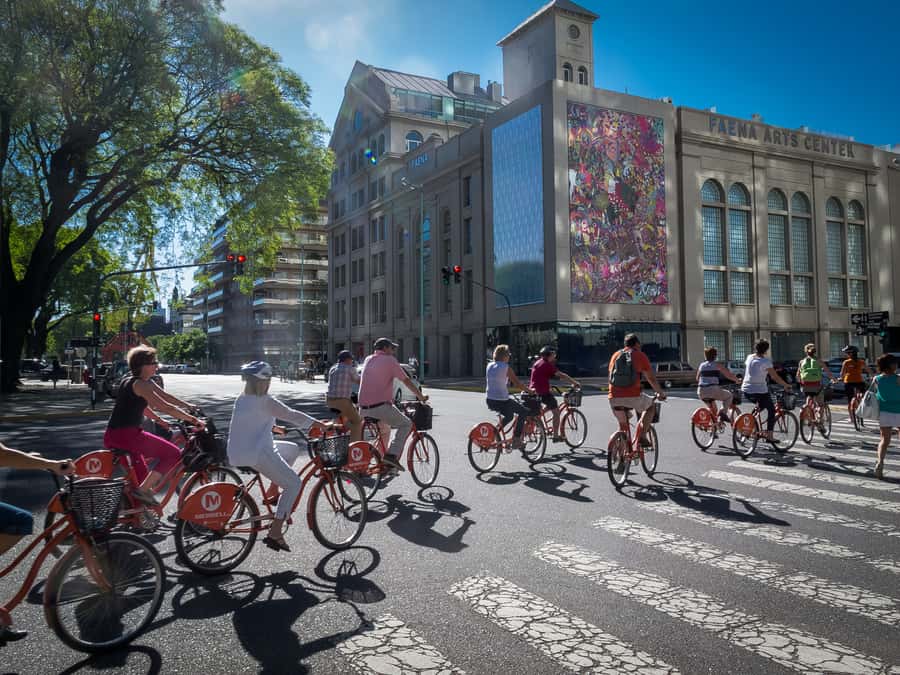 Buenos Aires Bike Tour: South or North Circuit - South Circuit: San Telmo’s old streets and tango heart