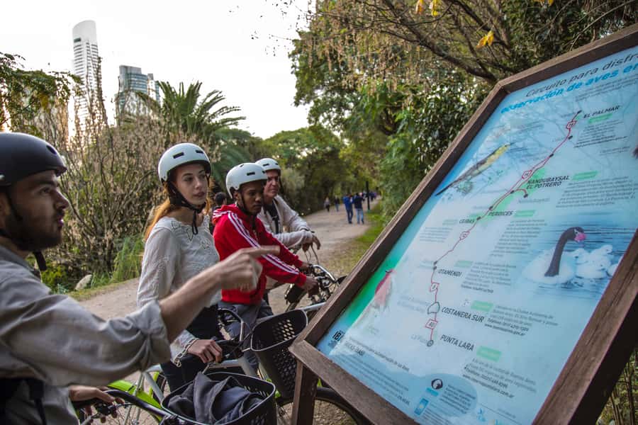 Buenos Aires: Full Day Bike Tour with Lunch - Puerto Madero and the ecological reserve