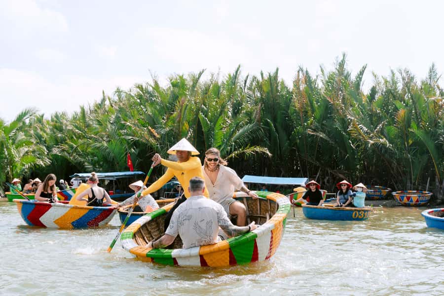 BUFFALO RIDING -BASKET BOAT & BIKE TOUR-HOI AN - What the $29 price really covers