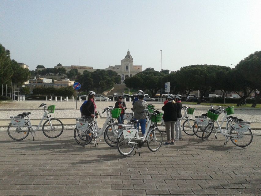 Cagliari E-Bike Tour: Canals & Flamingos at Molentargius - Starting near the port and leaving Cagliari by bike