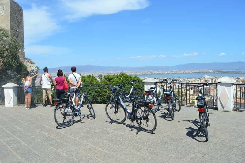 Cagliari: Old Town Guided E-Bike Tour - Castello: the climb that justifies the motor