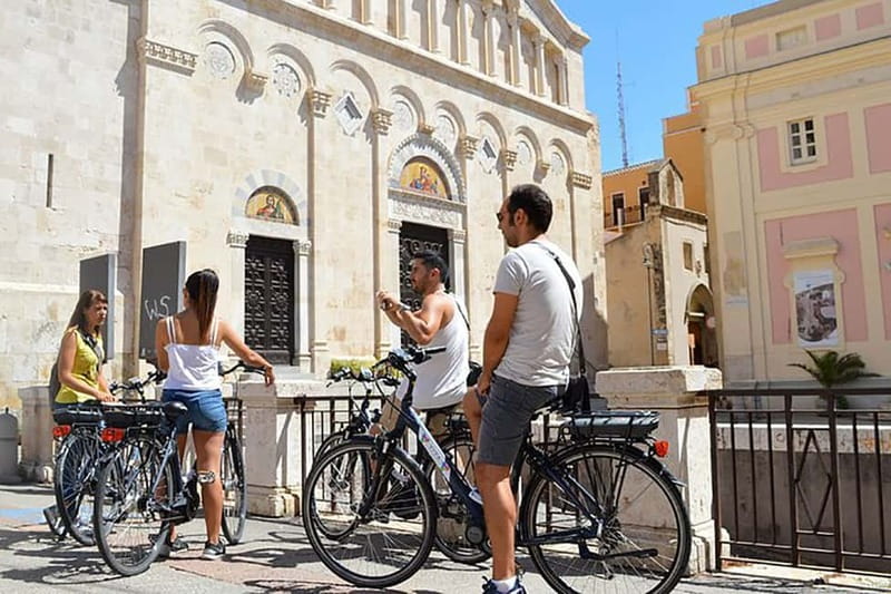 Cagliari: Old Town Guided E-Bike Tour - Starting near Molo Ichnusa