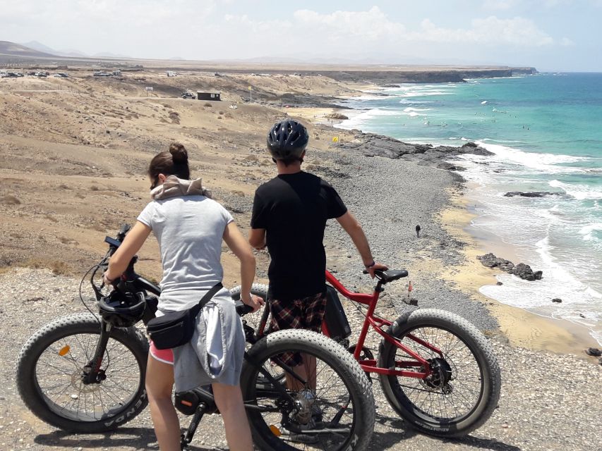 Caleta de Fuste/Corralejo: Guided E-Bike Tour & Crater Hike - From Corralejo to the Bayuyo volcanoes