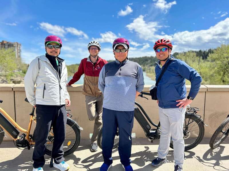 Calgary: City Bike Tour, Highlights and Bow River - Downtown Calgary and the Bow River