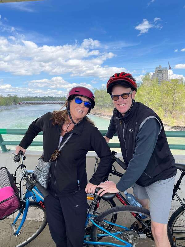 Calgary: City Bike Tour, Highlights and Bow River - Scotsman’s Hill and the Stampede Grounds