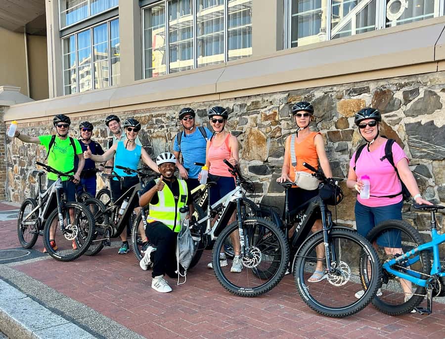 Cape Town: Guided eBike Tour with Signal Hill and Clifton … - Green Point Park and the Cape Town Stadium