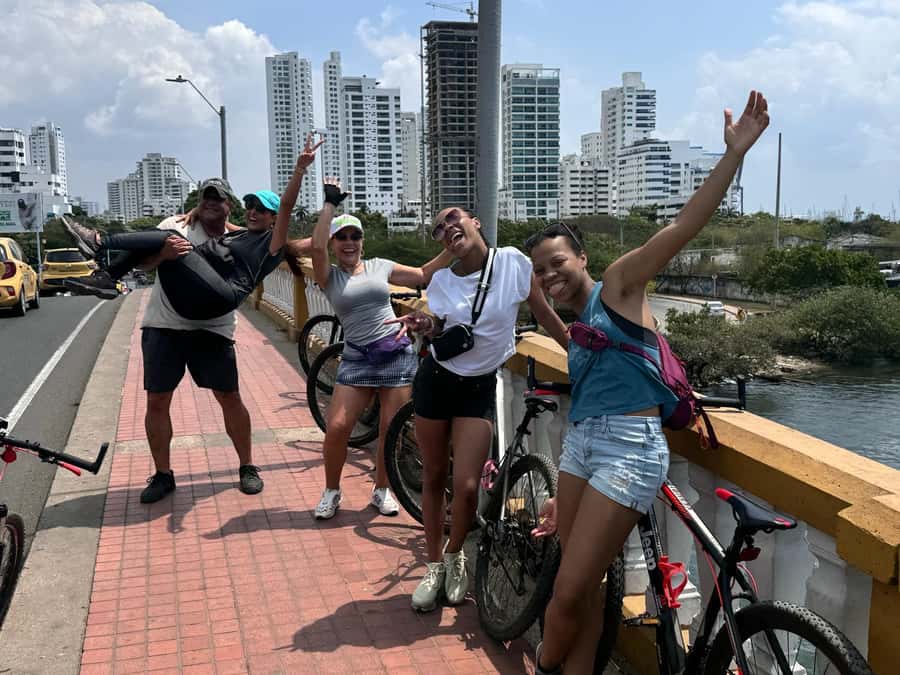 CARTAGENA: BIKE RIDE WITH LUNCH AT BOURDAIN'S FAVORITE SPOT - Why this bike ride feels different from a standard Cartagena tour