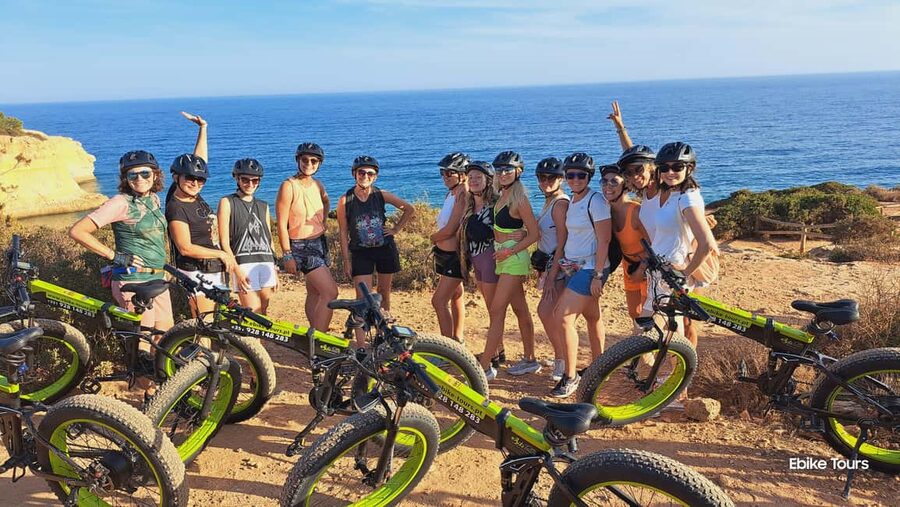 Carvoeiro E-bike Tours - Relax Tour - Algar Seco and the return to Carvoeiro Beach