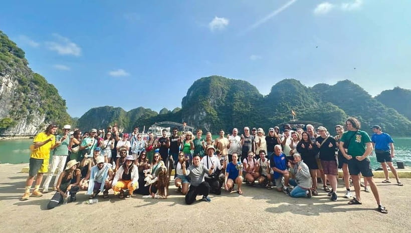 CAT BA: LAN HA & HALONG BAY – KAYAK, BIKE, LUNCH, SNORKEL - Starting from Cat Ba Town and Beo Harbour