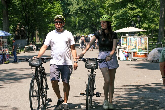 Central Park Bike Rental New York City - What the lock and bike bag really add