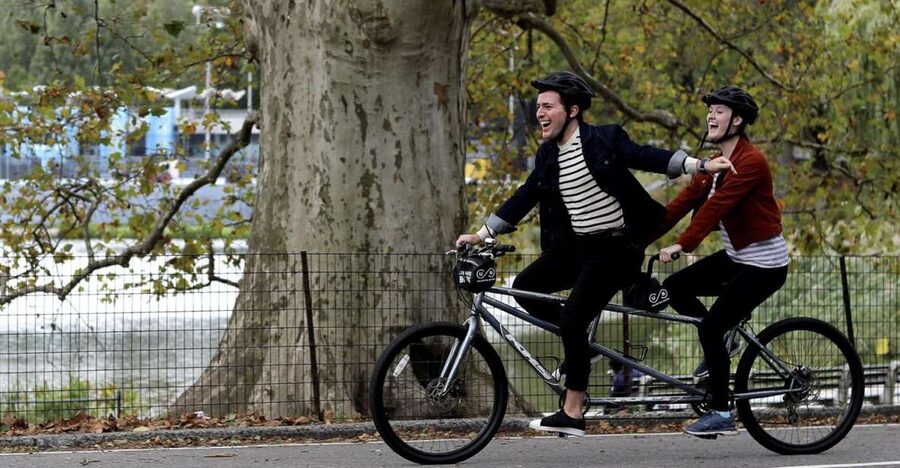 Central Park Tandem Bike Rentals - Who will enjoy this ride most