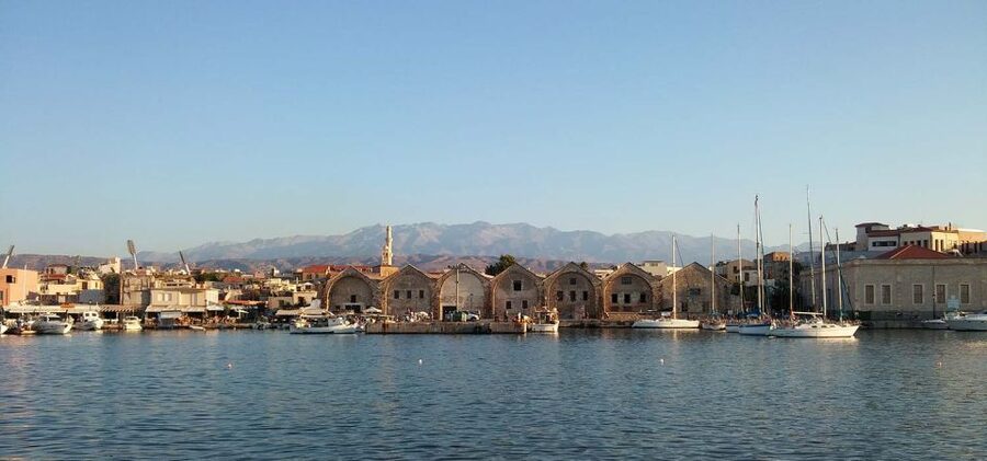 Chania: City Highlights Small Group Bike Tour - The old Venetian harbor, with time to look around