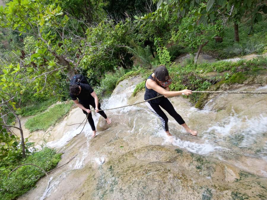 Chiang Mai: 22 km XC Mountain Biking from Sticky Waterfall - Lunch and Swimming at Mae Kuang Lake