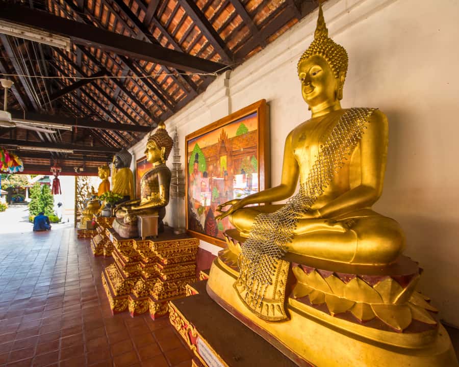 Chiang Mai: Countryside Adventure by Bike - An early start through Chiang Mai’s old city