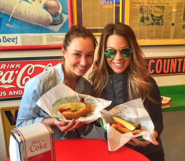 Chicago: Classic Food & Walking Tour with Free Bike or Kayak - The Chicago Theatre and a serious Italian beef