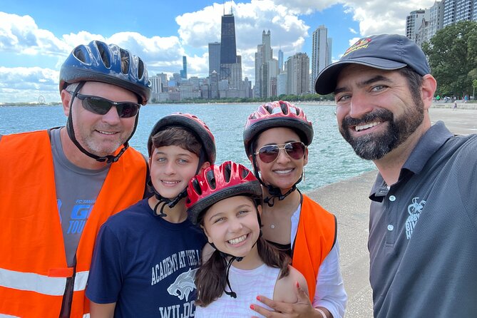 Chicago Family Food and Bike Tour with Top Attractions - Navy Pier and the chance of fireworks