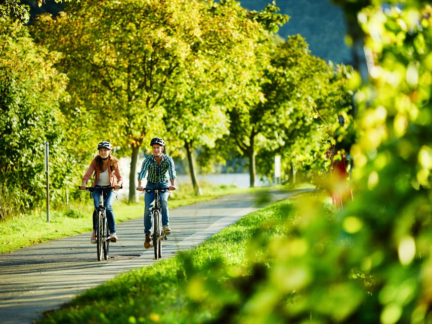 Cochem: Bike and Boat Tour with Picnic and Wine Tasting - Boarding the boat with your bicycle