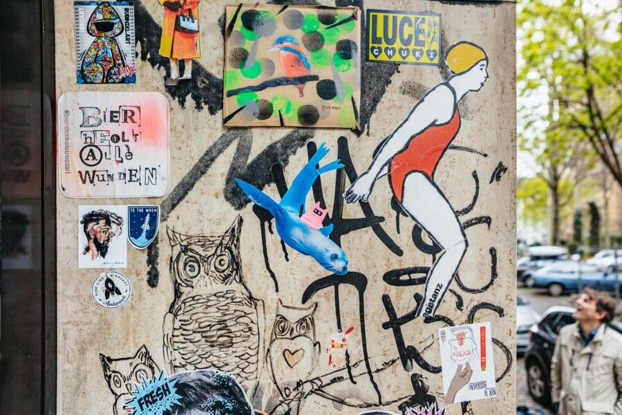 Cologne: Ehrenfeld Street Art Bike Tour - Unexpected pieces reward careful looking