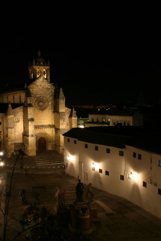 Cordoba at Night by Bike, Electric Bike - Meeting your guide on Calle Maria Cristina