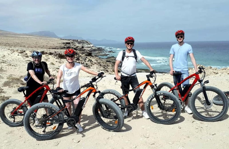 Costa Calma: E-bike Tour/E-scooter - Crossing Fuerteventura to the west coast