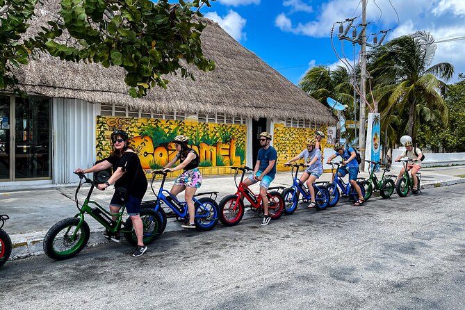 Cozumel: City Tour by E-bike - Mi Mexico Lindo and the final tequila tasting