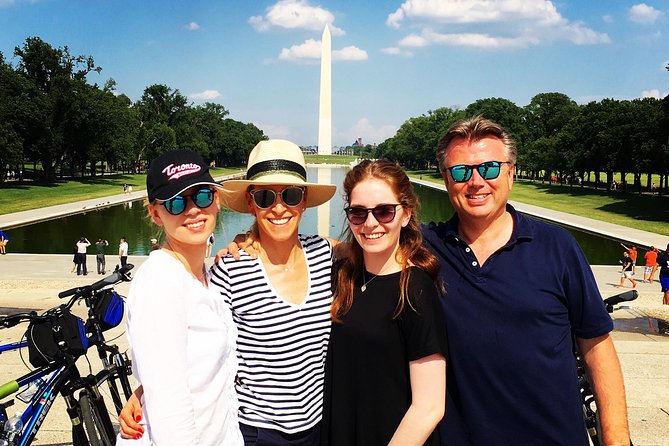 Customized Private Bike Tour of DC - Lincoln Memorial: the longest stop on the west side