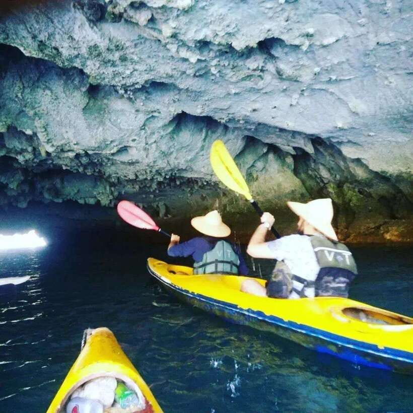 Đảo Cát Bà : 1Day Kayaking,Swimming,Cycling,Snorkeling,Lunch - A busy day on Lan Ha Bay