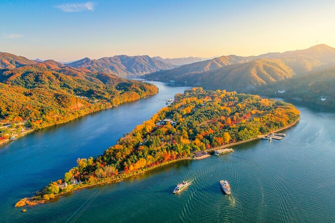 Day Trip to Nami Island with Rail bike and The Garden of Morning Calm - Gangchon Rail Bike: the active finish