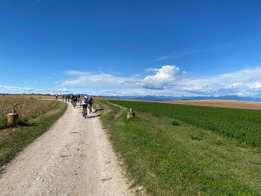 Desenzano: e-Bike Tour with Wine Tasting - Arriving at Famiglia Olivini for the wine tasting