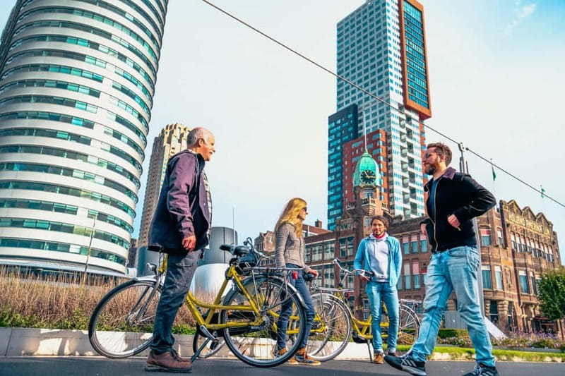 Discover Rotterdam: Classic Highlights Bike Tour by a Local - Cube Houses and Markthal