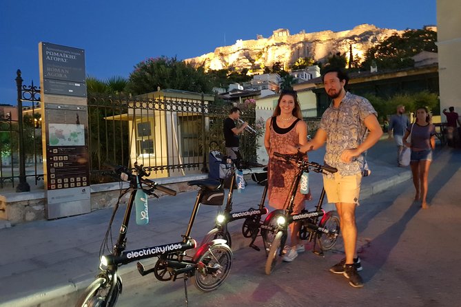 Discover the City e-bike night tours - The Academy of Athens begins the ride with grand 19th-century style