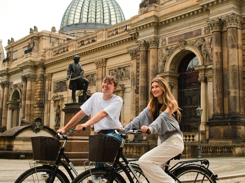 Dresden: Bike Rental - City Bike with Option Children Seat - Starting beside Dresden’s Frauenkirche