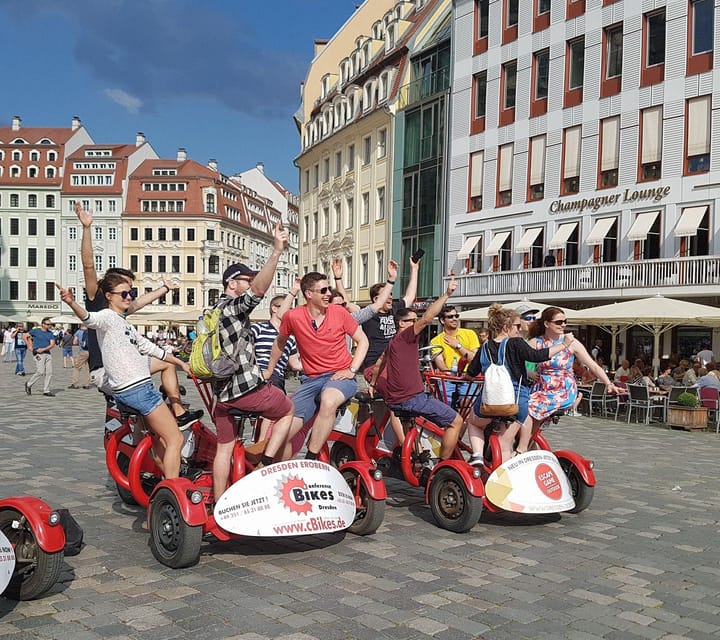 Dresden Bike Tour with Wine Tasting - Starting near the Frauenkirche