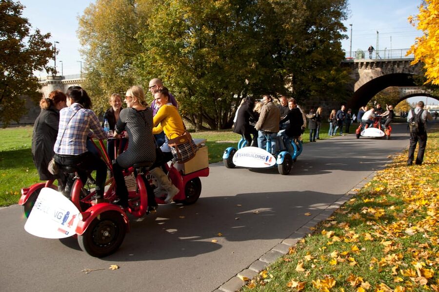Dresden Bike Tour with Wine Tasting - Dresdens historic center by ConferenceBike
