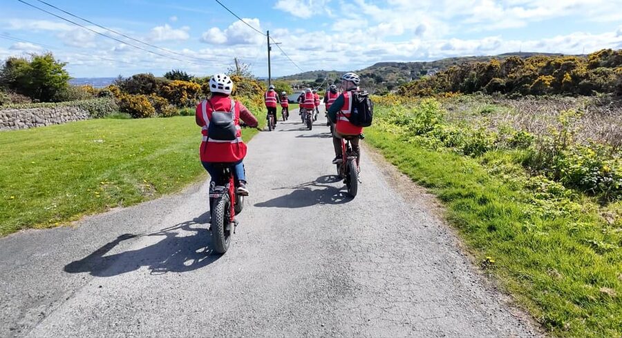 Dublin: Panoramic e-Bike Tour - Baily Lighthouse from the coastal paths