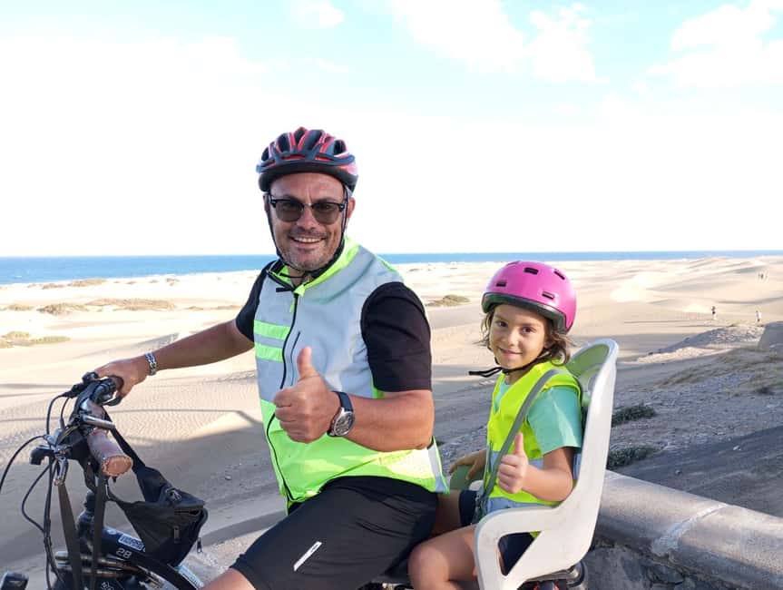 E-Bike City Tour included Camel Tour inside Maspalomas Dunes - Key points at a glance