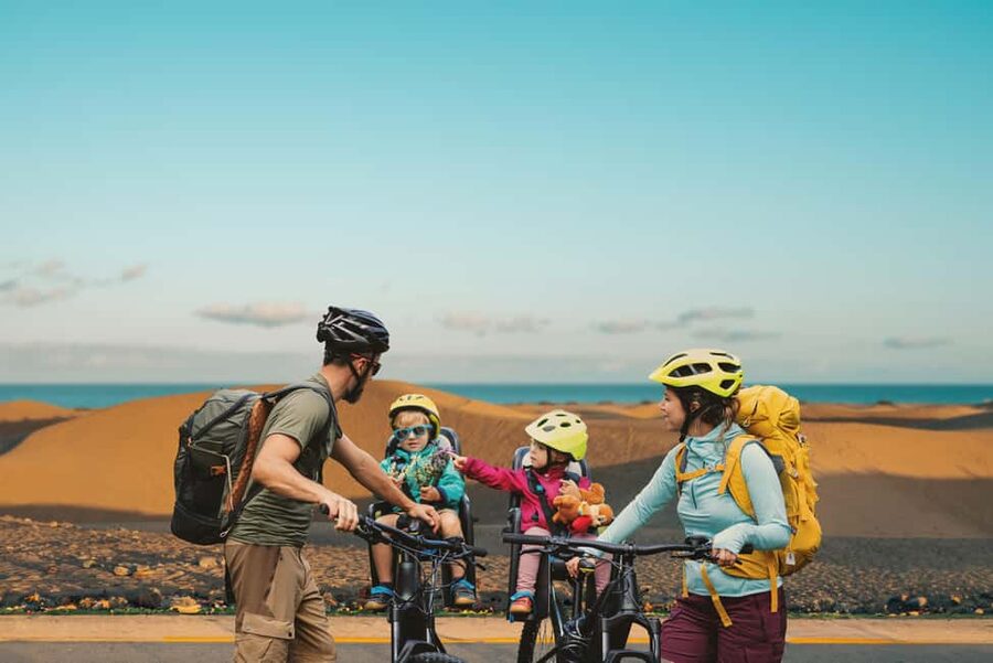 E-Bike City Tour included Camel Tour inside Maspalomas Dunes - Starting at Cita Shopping Center