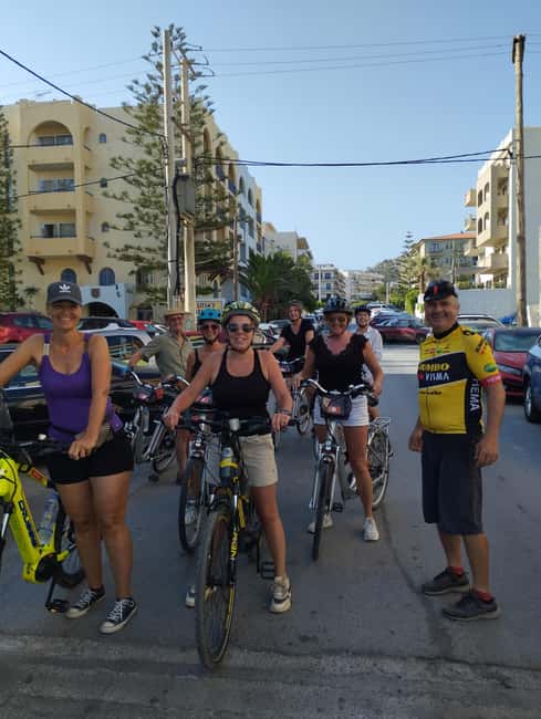 e-Bike Cycling Tour to Arkadi Monastery Full Lunch included - From Rethymno’s coast to the olive groves