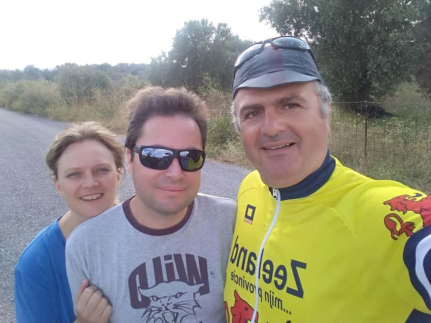e-Bike Cycling Tour to Arkadi Monastery Full Lunch included - Amnatos and the Sanguinazzo mansion
