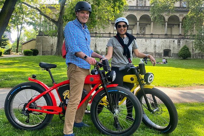 E-BIKE TOUR: 10 Must-See Landmarks & Viewpoints in Prague 1-8per. - Lennon Wall ends the ride on a personal note