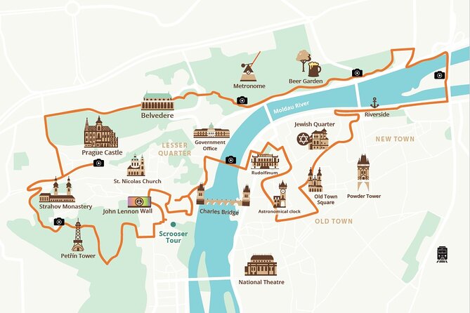 E-BIKE TOUR: 10 Must-See Landmarks & Viewpoints in Prague 1-8per. - Equipment, age rules, and what to wear