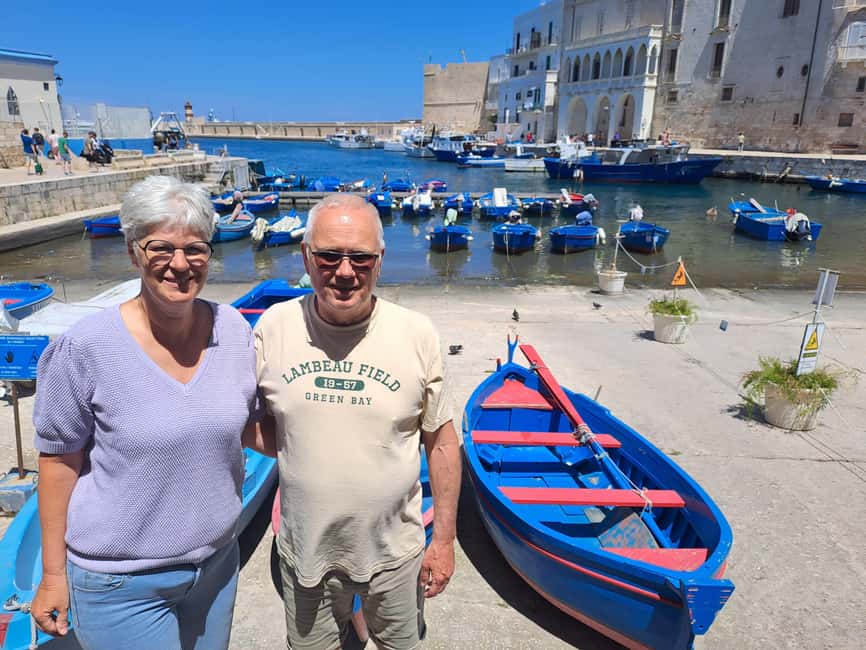 E-bike tour from Monopoli to the rocky village of St. Andrew - Starting behind Monopoli railway station