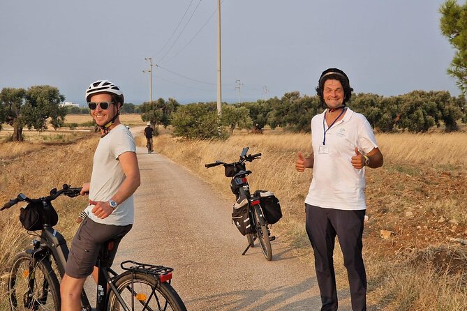 E-bike tour in Ostuni. Oil mill, Dolmen and huge olive trees - Riding beneath Puglia’s giant olive trees