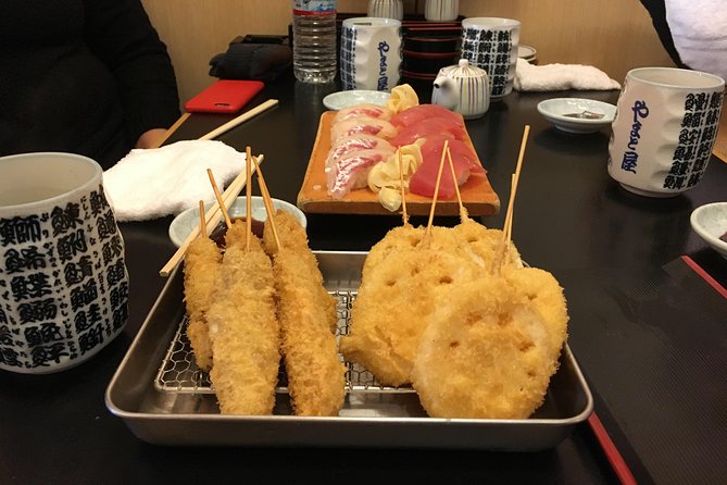 Eat, Drink & Cycle: Osaka Foodie Bike Tour - Wagyu gives the middle of the tour a sit-down break